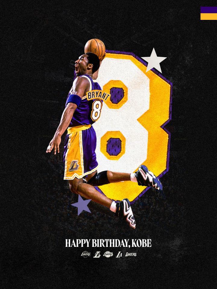 永远的紫金传奇！湖人官方连发15条推文庆祝科比生日&amp;amp;曼巴日！